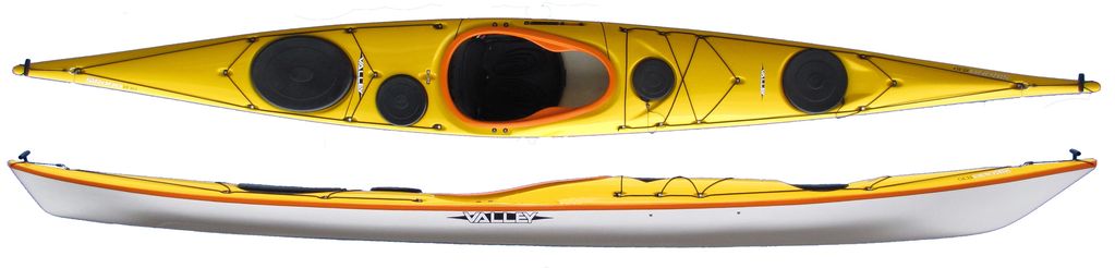 Valley Gemini sea kayak in composite