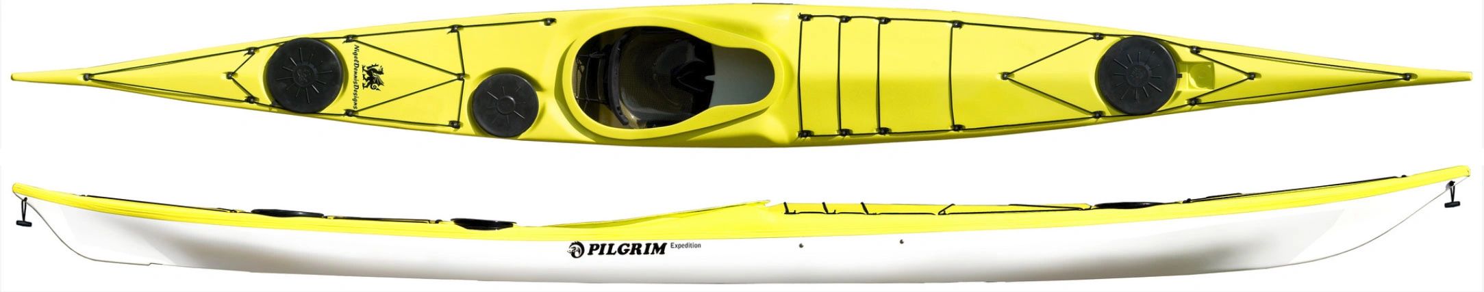 NDK Pilgrim Expedition composite sea kayak.