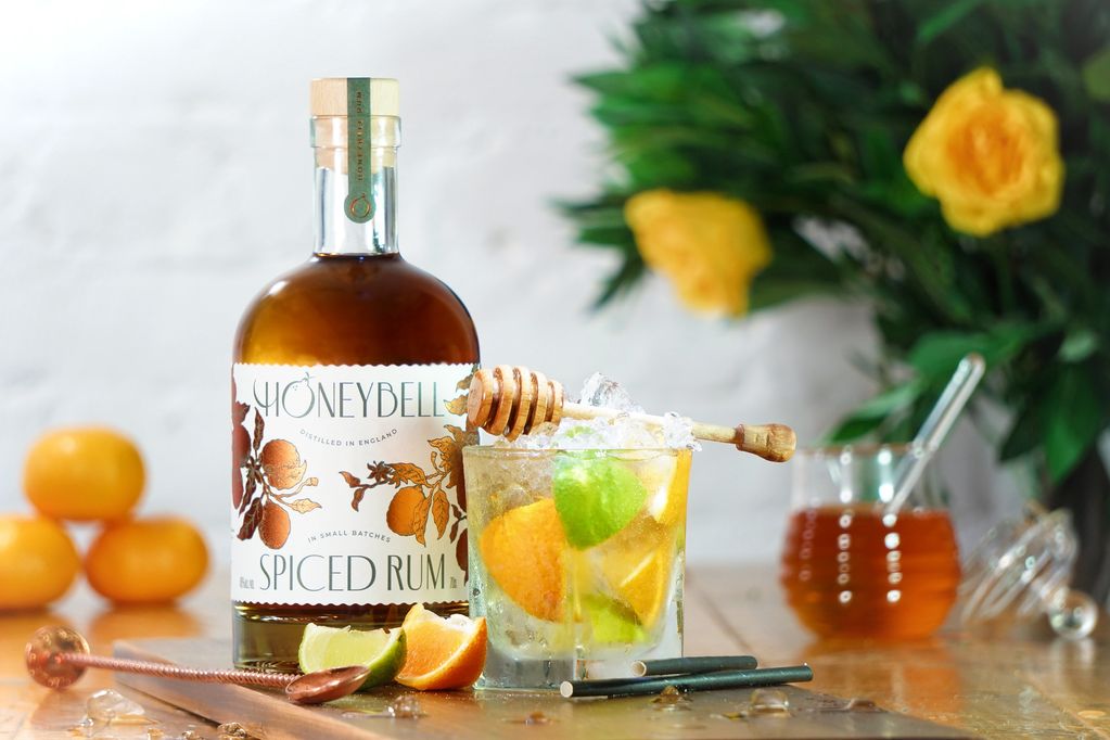 June Cocktail of the Month. The Minneola. Mandarin, Lime, Honey, Honeybell Spiced Rum