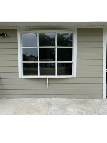 exterior view of picture window installed by WindowMax