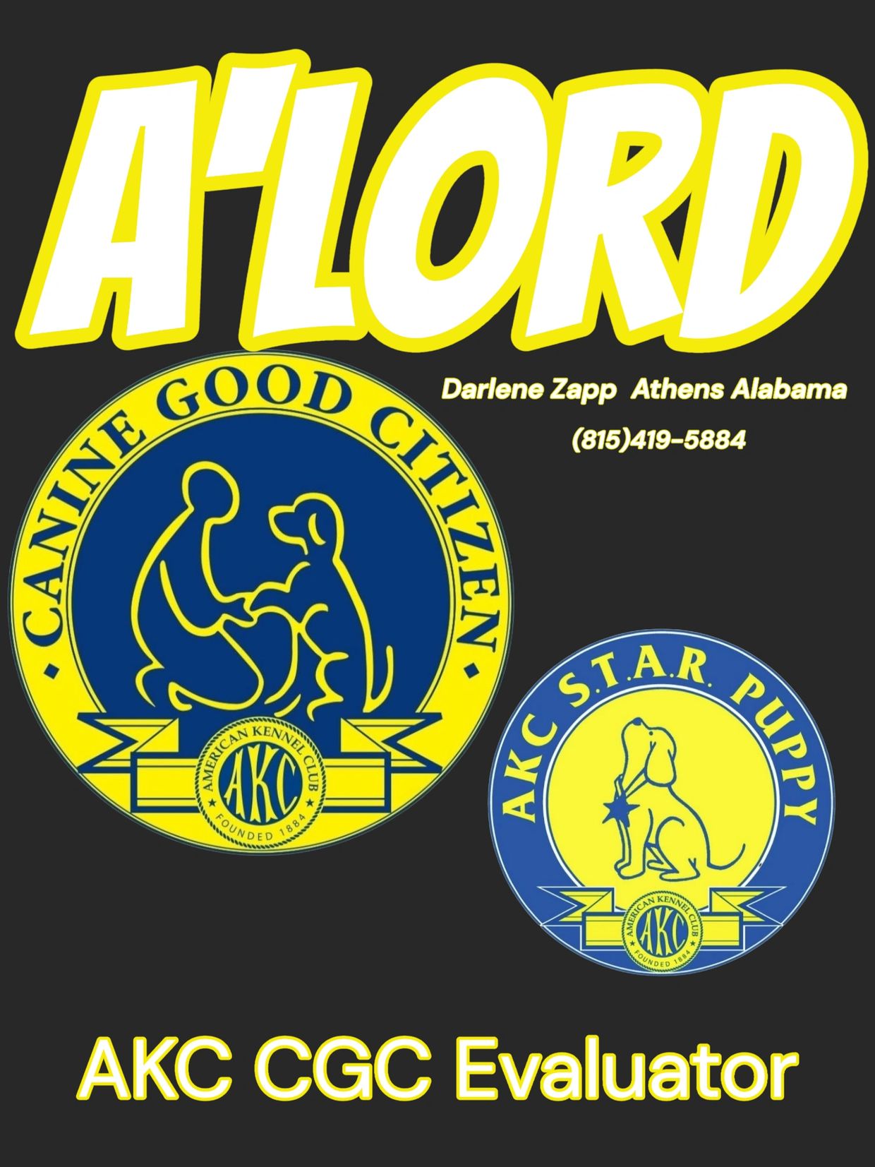 AKC CGC Evaluator  near me | Athens Alabama 