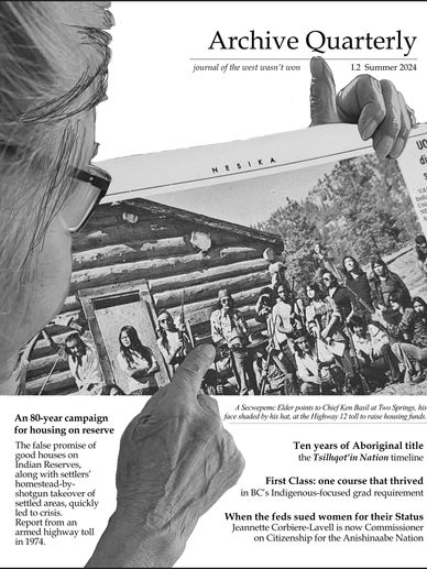 Archive Quarterly ~ Summer 2024 front page