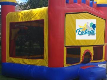 Moon bounce Castle multicolor 13x13