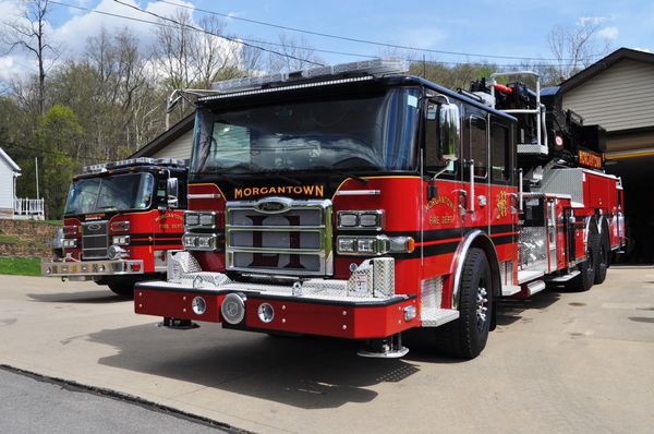 Morgantown Fire Department's New Ladder Truck