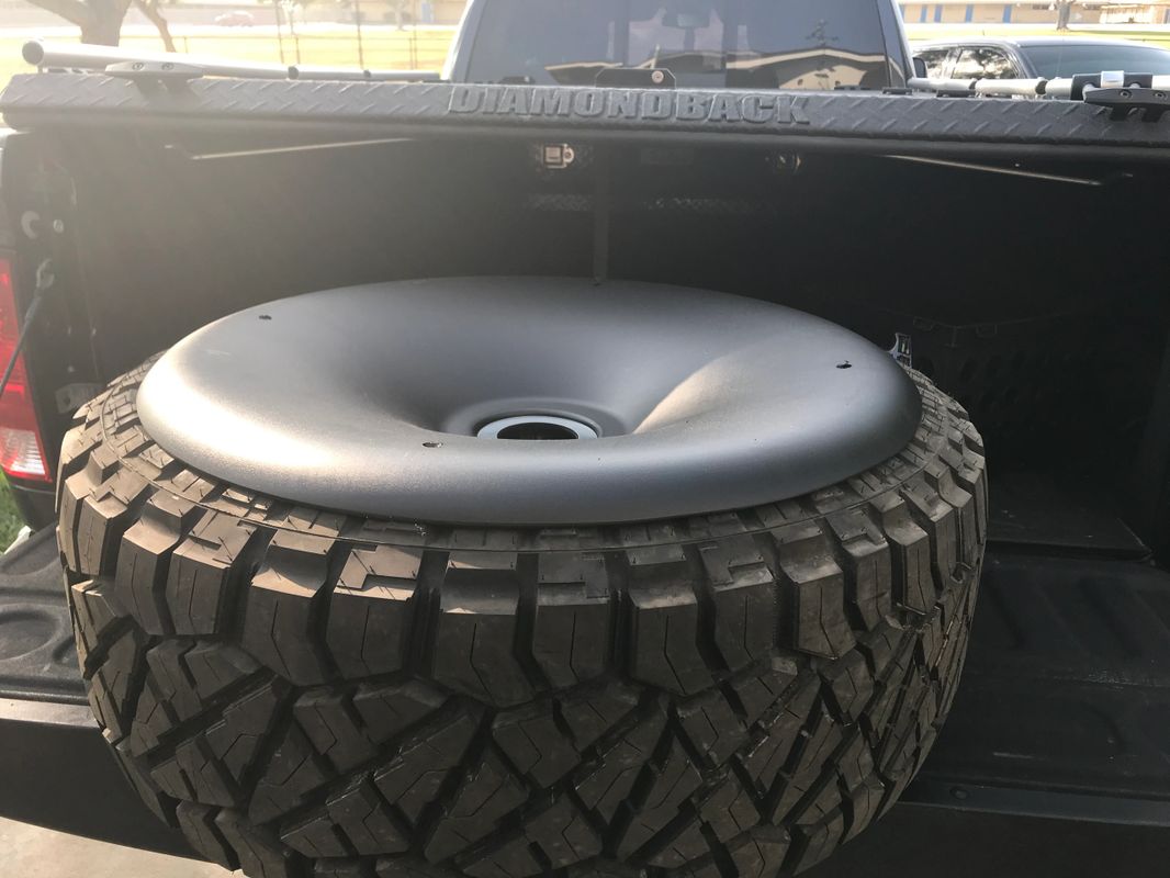 Spare Tire Cover Under Vehicle - SpareProtector Enterprises LLC.