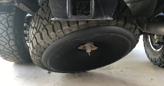 Spare Tire Cover Under Vehicle - SpareProtector Enterprises LLC.