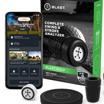 Blast golf trainer for skill tracking 