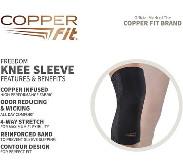 Copper knee sleeve