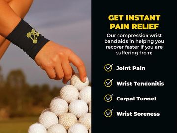 Copper compression wrist bands