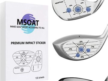 Ball stickers for various golf clubs