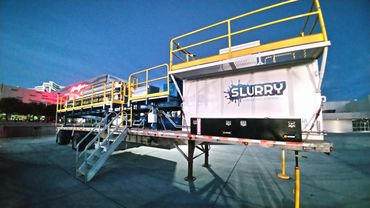 World of Concrete 2022, Concrete slurry dewatering, sludge dewatering