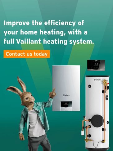 Improve the efficiency of your heating
Vaillant eco TEC plus
Vaillant UniSTOR Cylinder
SensoCOMFORT 