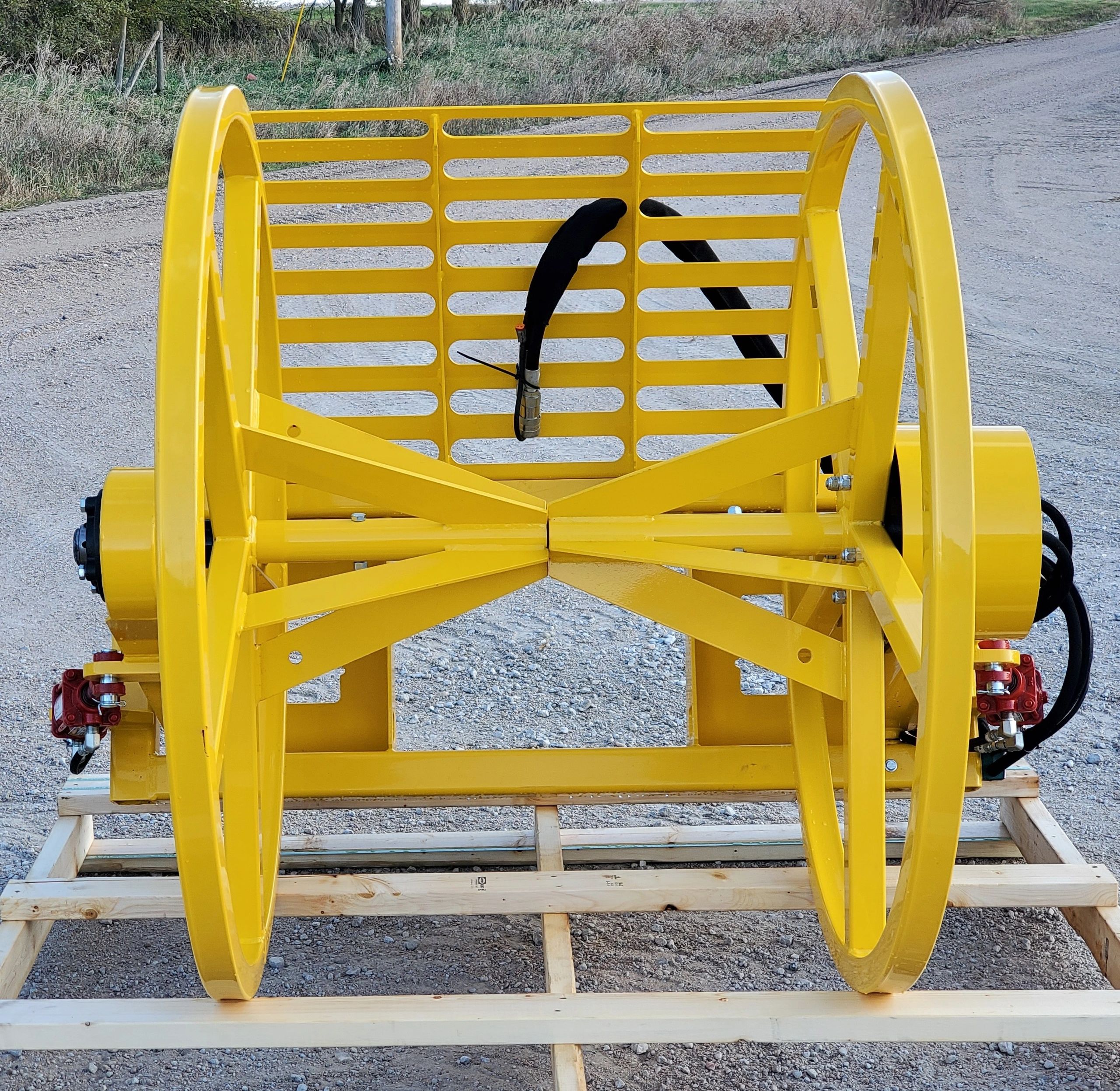 High-Capacity Powered Wire Winder
