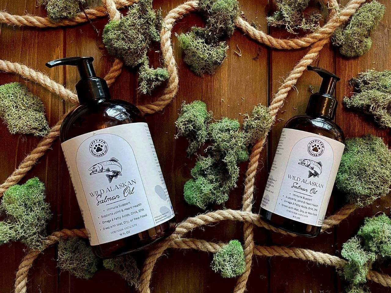 Happy Paw Labs Wild Alaskan Salmon Oil