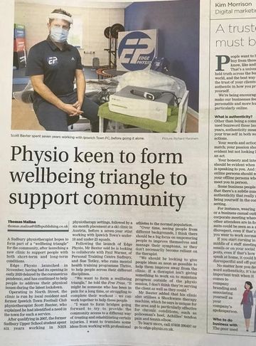 Fantastic article in the Suffolk Free Press in March 2021 about the service that we provide
