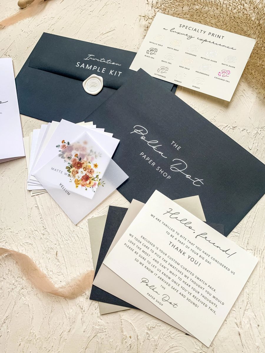 Photo Invitations Sampler Invitation Sample Kit