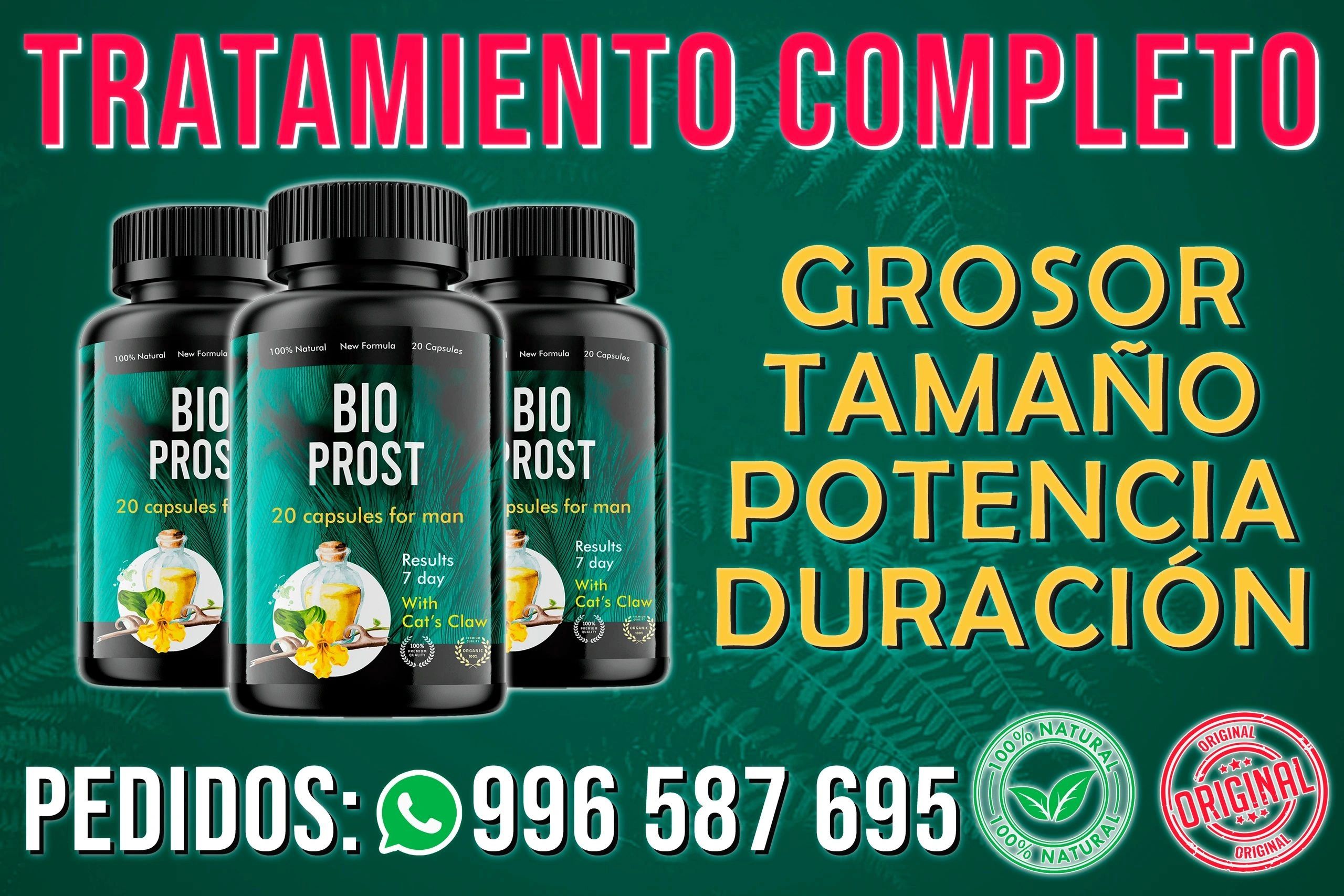 Bio prost Bio Prost donde lo venden Perú 10 Capsulas