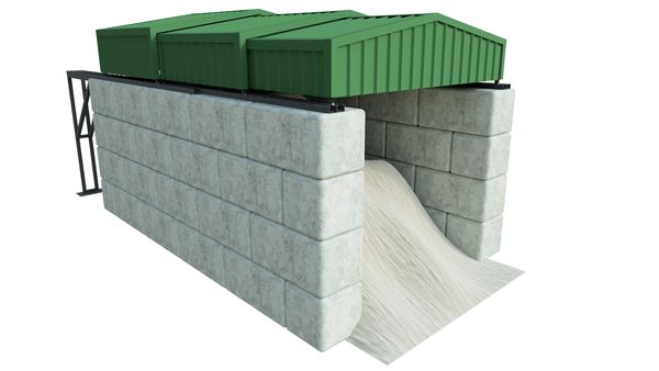 aggregate bay cover
