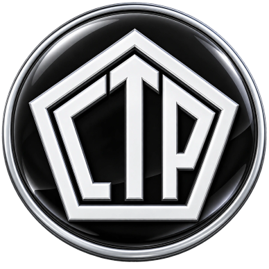 CTP logo in a pentagon shape.