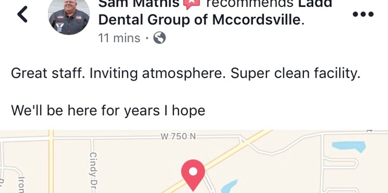 good dentist, great dentist, mccordsville dentist, dentist near me, medicaid dentist, ladd dental