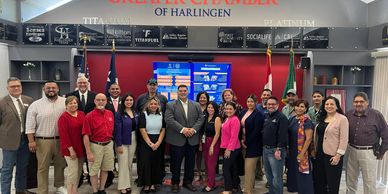 Dr. Benjamin Clinton of Beacon Consulting Presents at the Greater Harlingen Chamber of Commerce