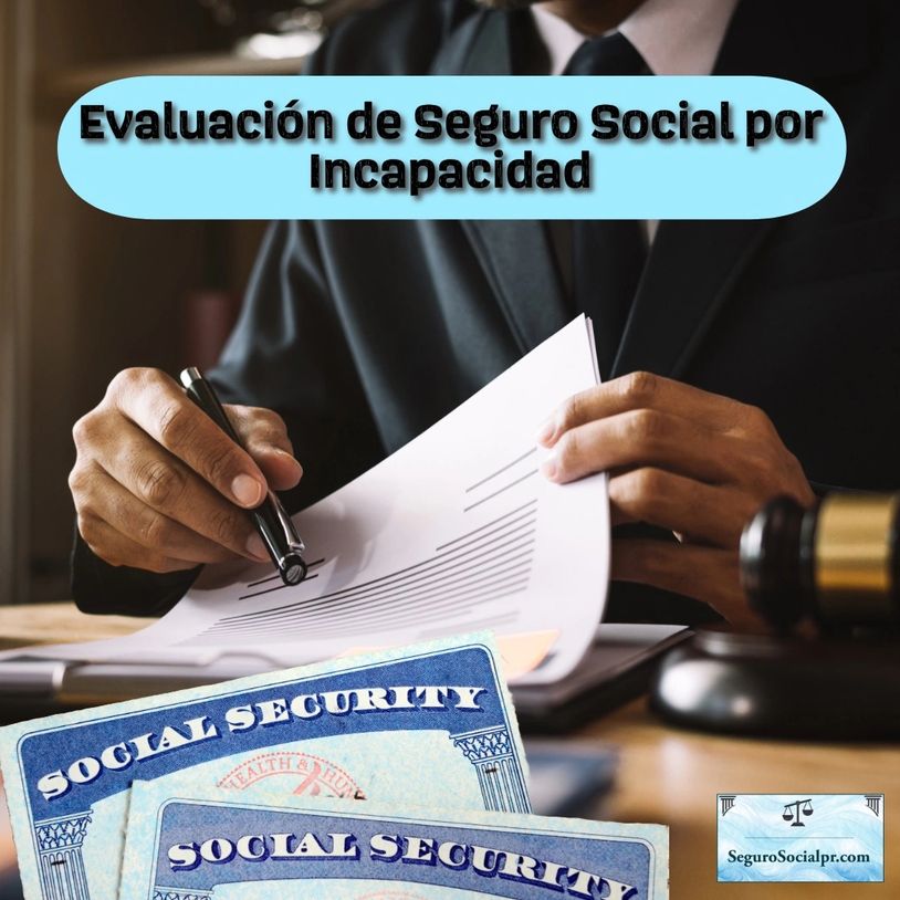 Obtenga una evaluación gratis para su caso de Seguro Social por Incapacidad.