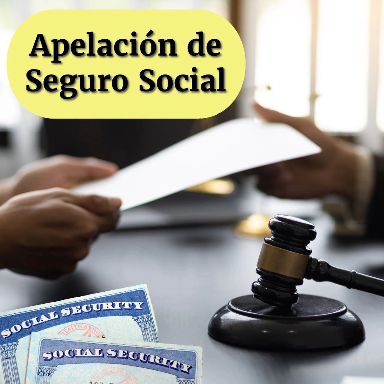 Como presentar una apelación de Seguro Social con la ayuda de un Abogado de Seguro Social.
