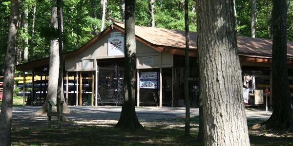 Robious Landing Boathouse