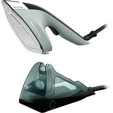 Rowenta Duo Force Green Stainless Steel 2-In-1 Steam/Dry Iron O/S BHFO 7832: Powerful and Versatile Iron for Effortless Wrinkle Removal