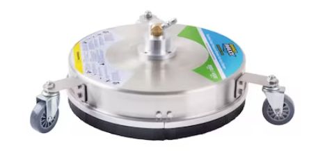 SurfaceMaxx 14.5-in up to 4500-PSI Rotating surface cleaner for Gas and electric pressure washers