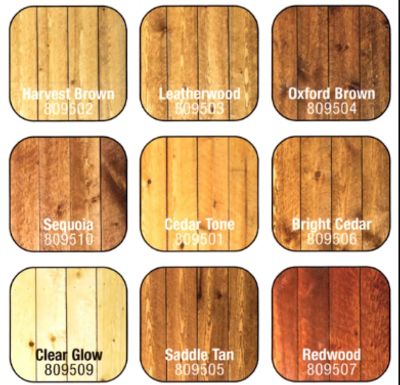 Wood Fence Stain Color Chart My Xxx Hot Girl