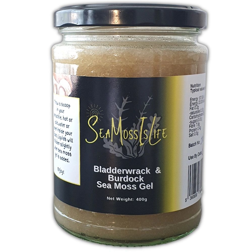 Bladderwrack and Burdock Sea Moss Gel