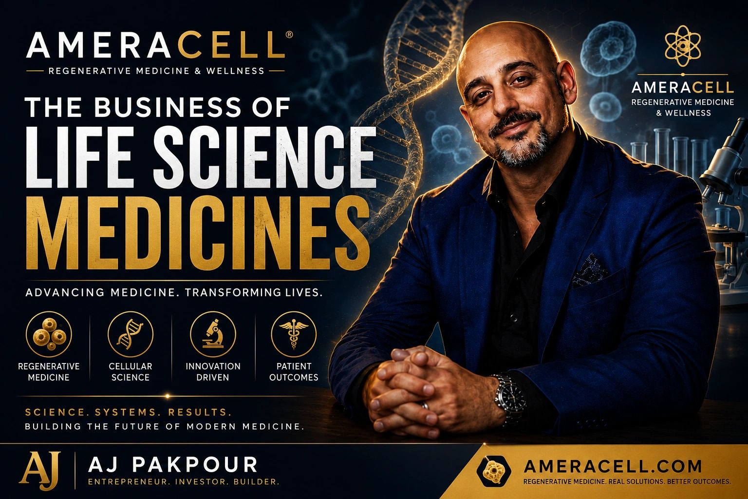 Aj Pakpour| Visionary Behind AmeraCell