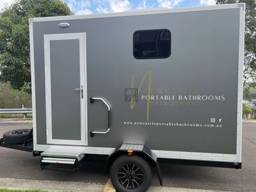 Our Portable Bathroom Units are delivered to you and set up secure to suit your needs. 