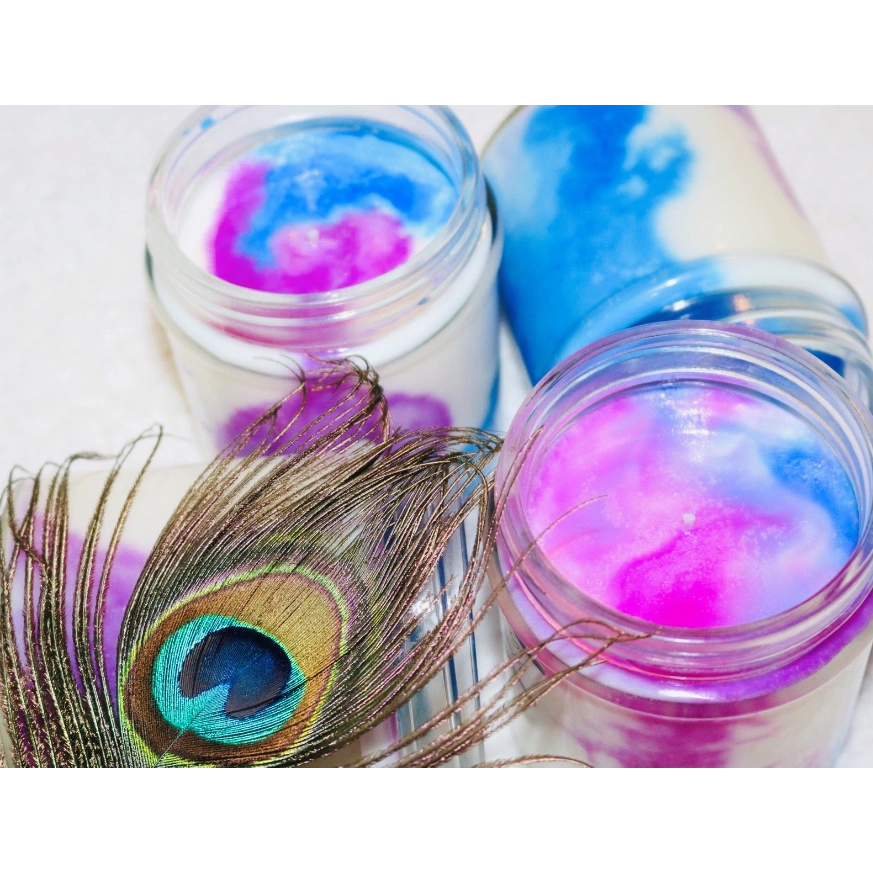 Peacock Feathers Candle Co