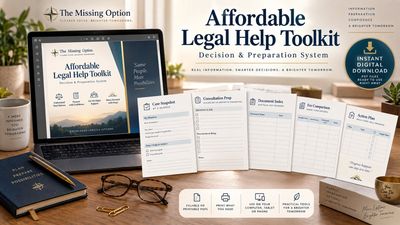 The toolkit shows various pages of the PDF that will download once purchased.