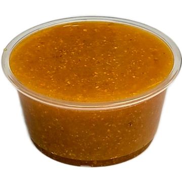 Creamy, nutty tahina made fresh from sesame and lemon — the perfect Mediterranean touch.