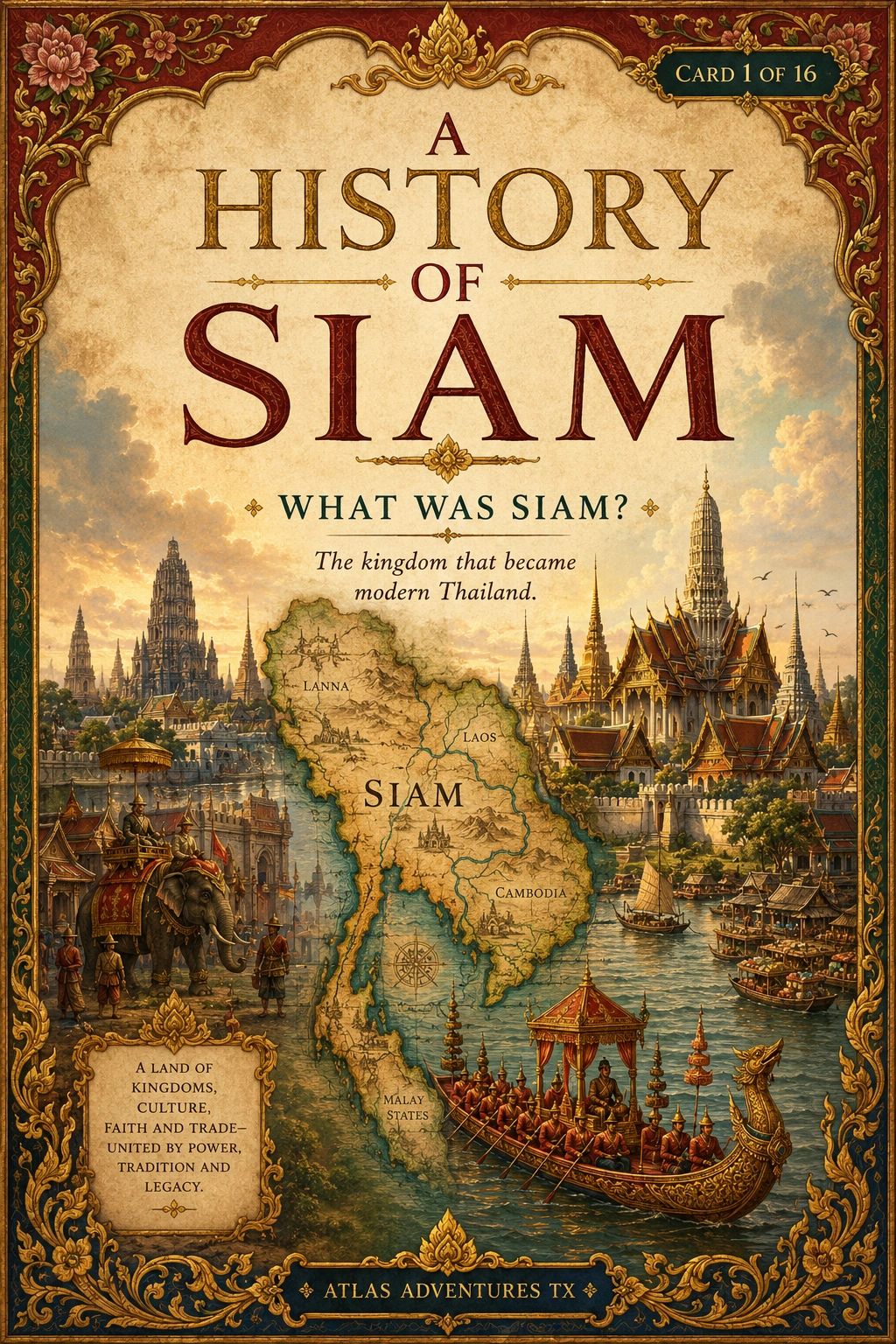 A History of Siam: From Ancient Kingdoms to Modern Thailand