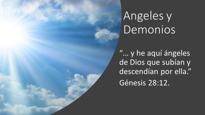 Angeles, demonios. 