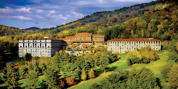 Aerial View Grove Park Inn