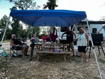 Campers having fun and making memories
