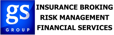 GS Group logo with insurance and financial services text.