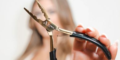 Our luxury hair extension pliers 