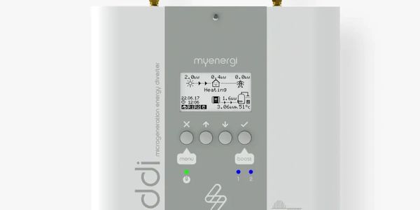 Eddi water heater diverter by Myenergi