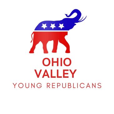 The Ohio Valley Young Republicans Logo which surrounds the Parkersburg area