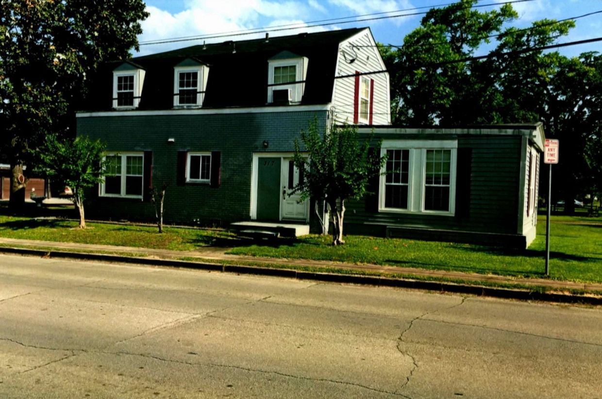 A house near the street