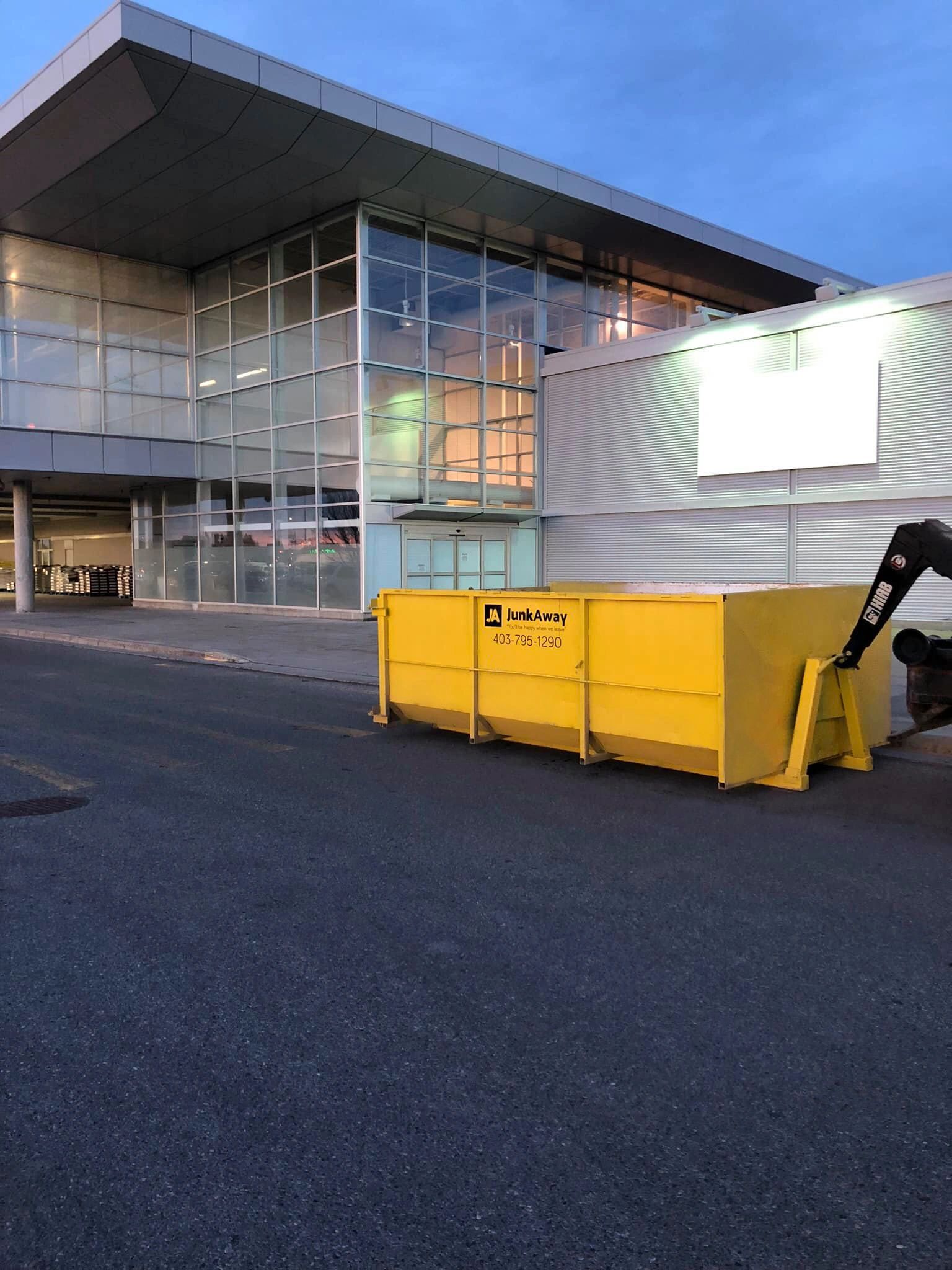JunkAway Lethbridge Garbage Bins, Junk Removal, Dumpster