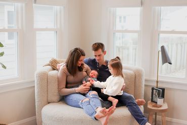 Family photography, in-home photographer