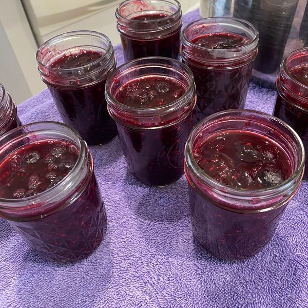 Mixed berry preserves