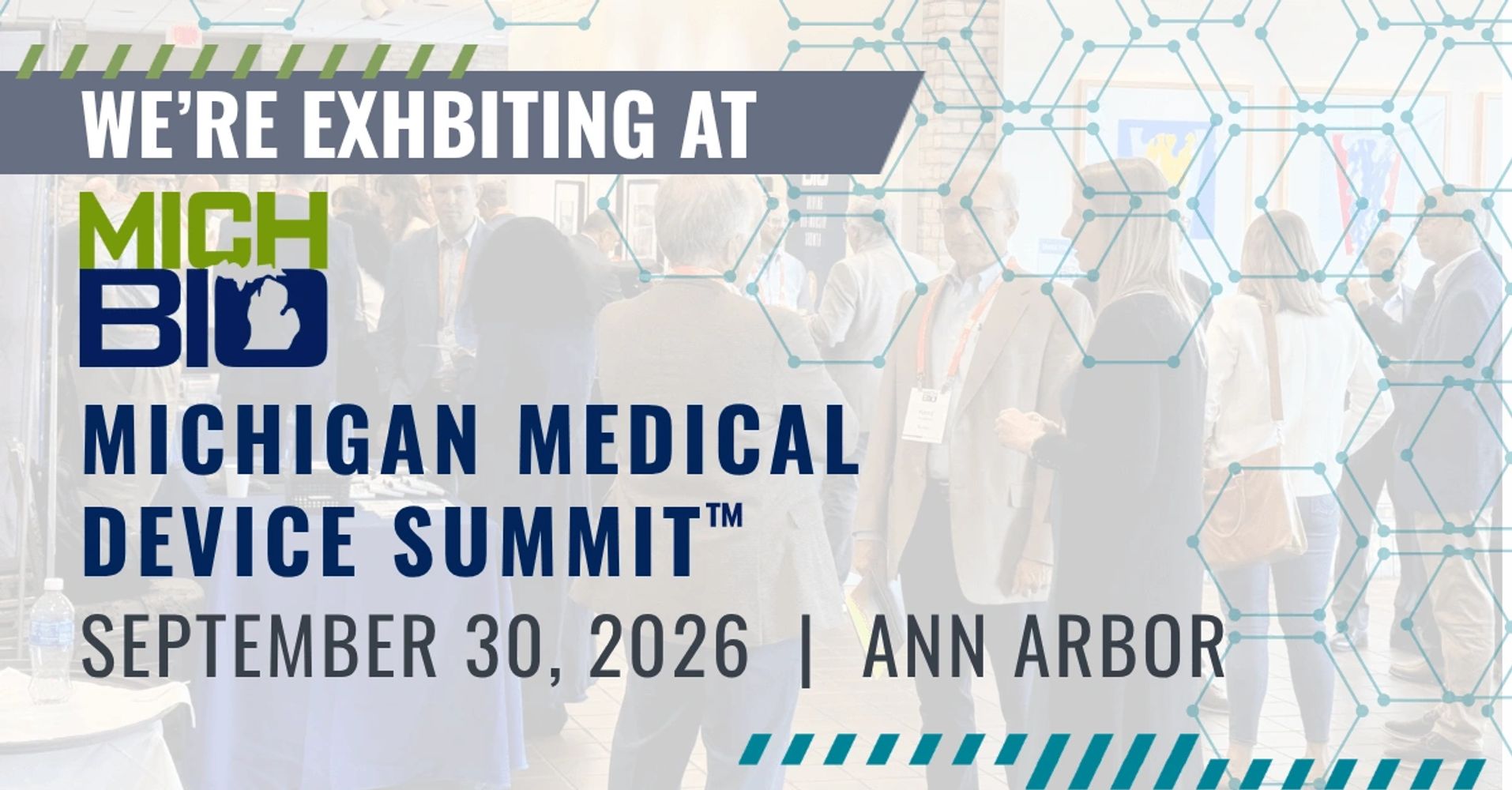FibreTuff exhibiting at MichBio event